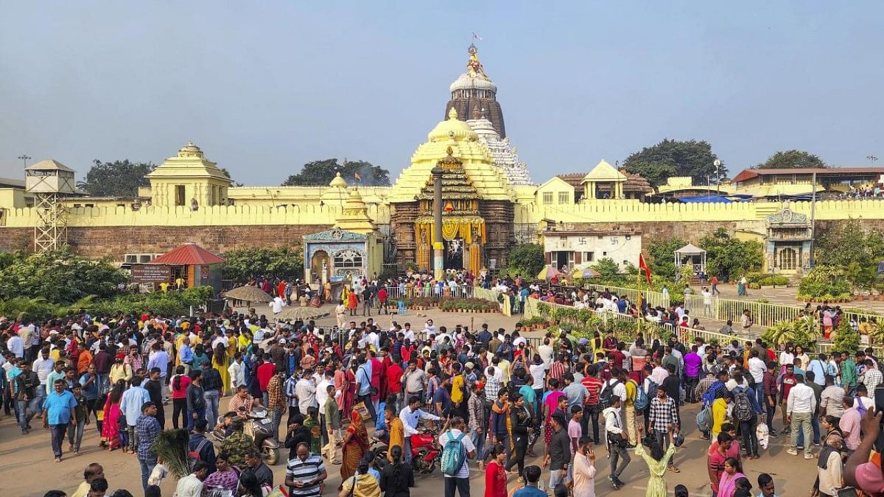 Puri Jagannath temple. Credit: PTI Photo