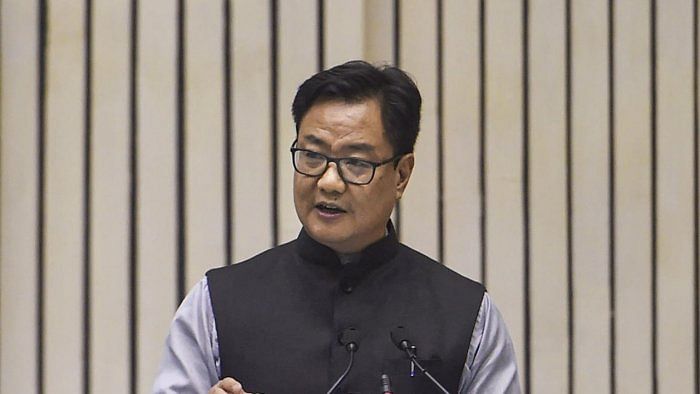 Kiren Rijiju. Credit: PTI Photo