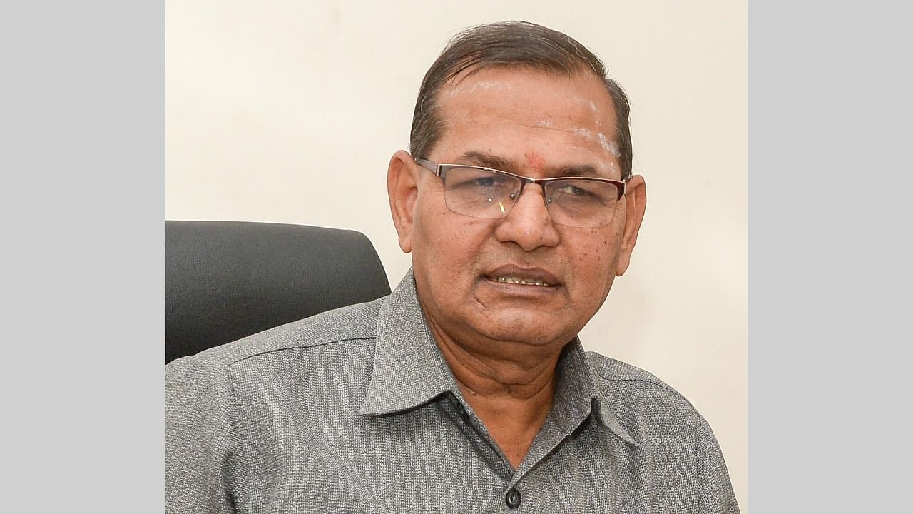 KSOU Vice-Chancellor (VC) Sharanappa V Halse. Credit: DH Photo