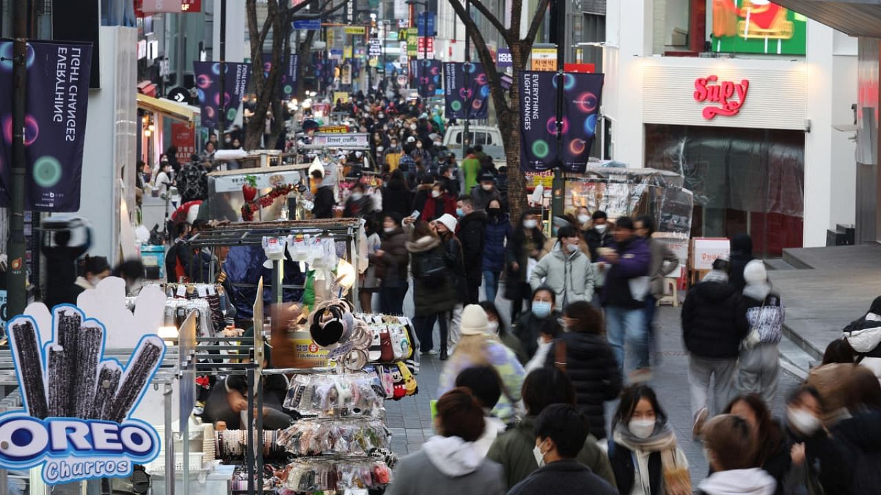 South Korean vendors eager to see return of Chinese tourists. Credit: Reuters Photo