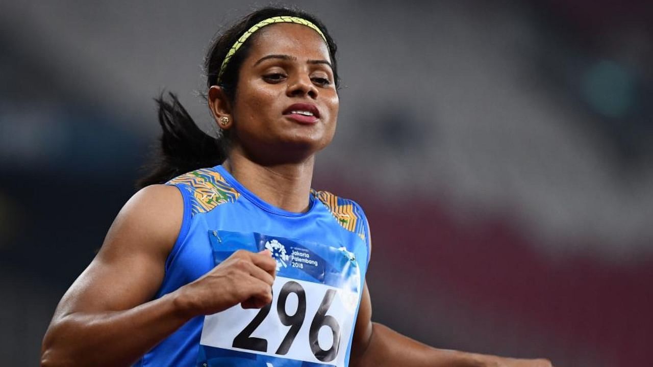 Dutee Chand file photo. Credit: AFP Photo