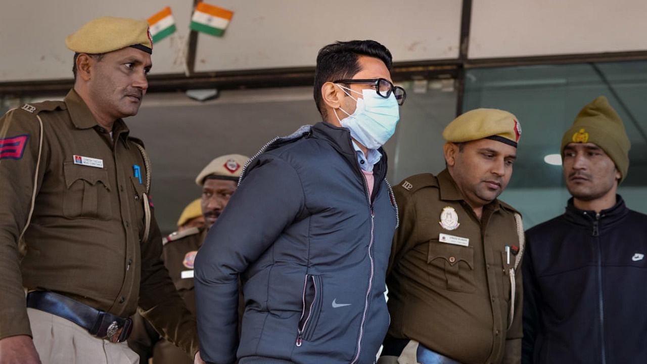 Mishra was arrested from Bengaluru earlier this month. Credit: PTI File Photo