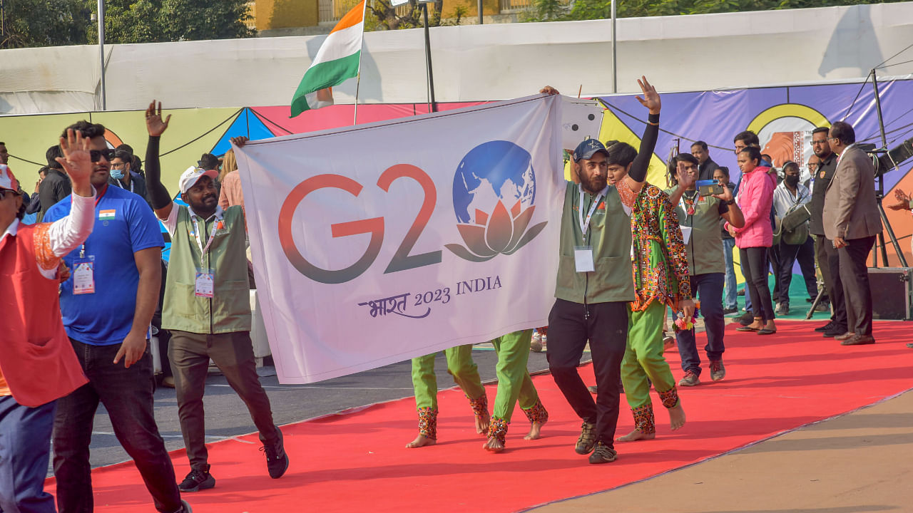 India’s G20 priorities include accelerated, inclusive and resilient growth, accelerating progress on sustainable development goals, technological transformation, digital public infrastructure, green development, strengthening multilateral institutions for the 21st century, and women-led development. Credit: PTI Photo