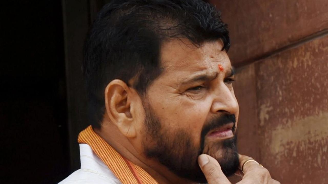 BJP MP and Wrestling Federation of India President Brij Bhushan Sharan Singh. Credit: PTI Photo