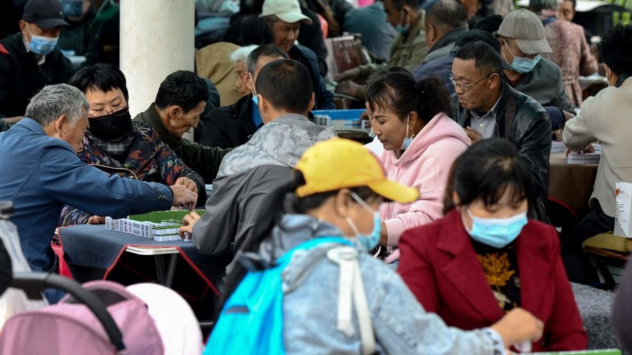 China's population shrank last year for the first time in more than six decades, official data showed January 17, 2023, as the world's most populous country faces a looming demographic crisis. Credit: AFP Photo