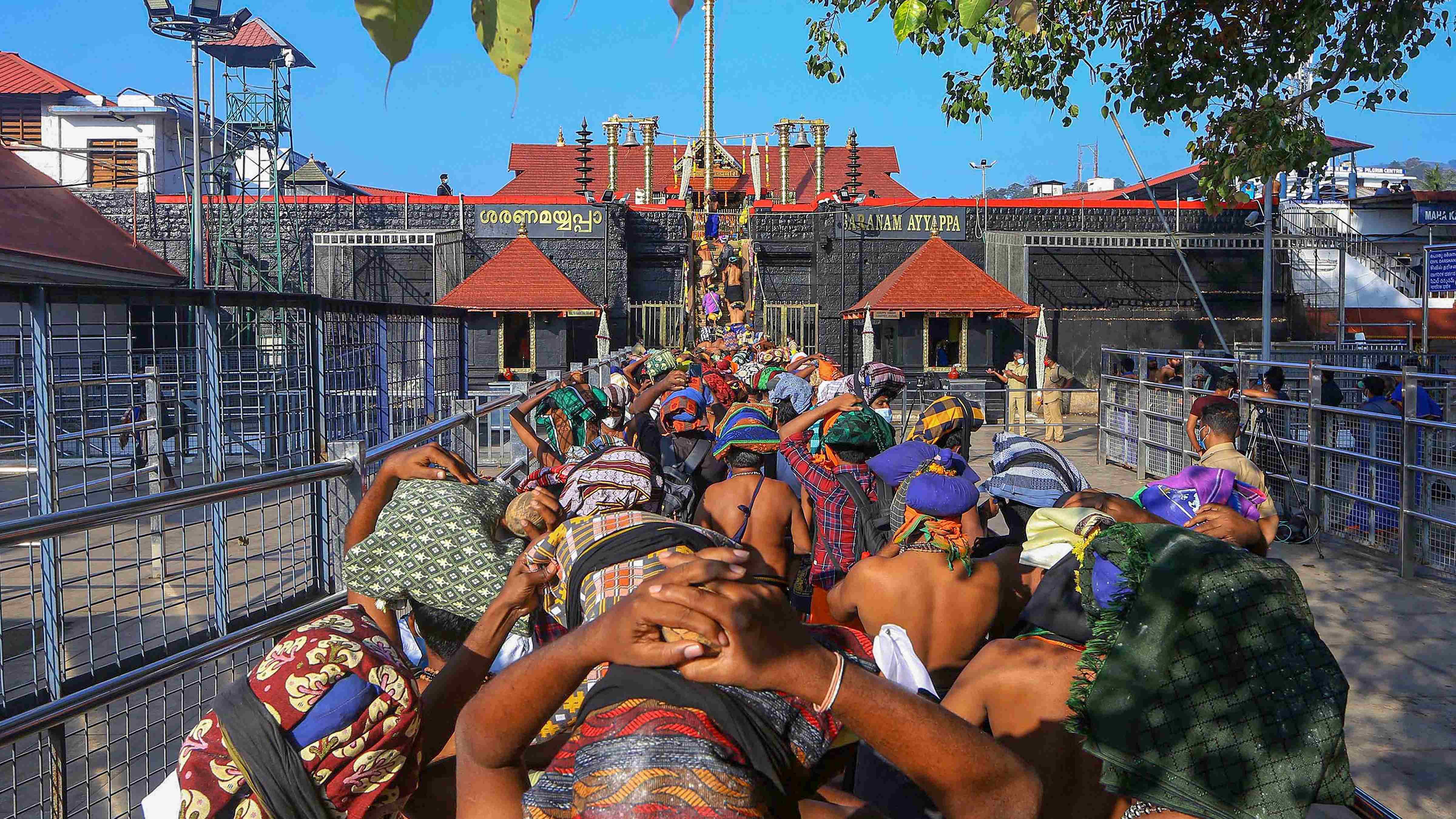 Sabarimala Temple. Credit: PTI Photo