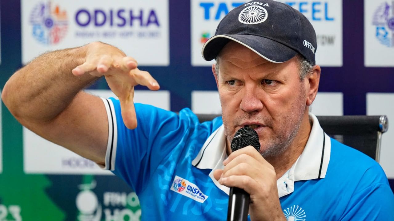 India Hockey head coach Graham Reid. Credit: PTI Photo