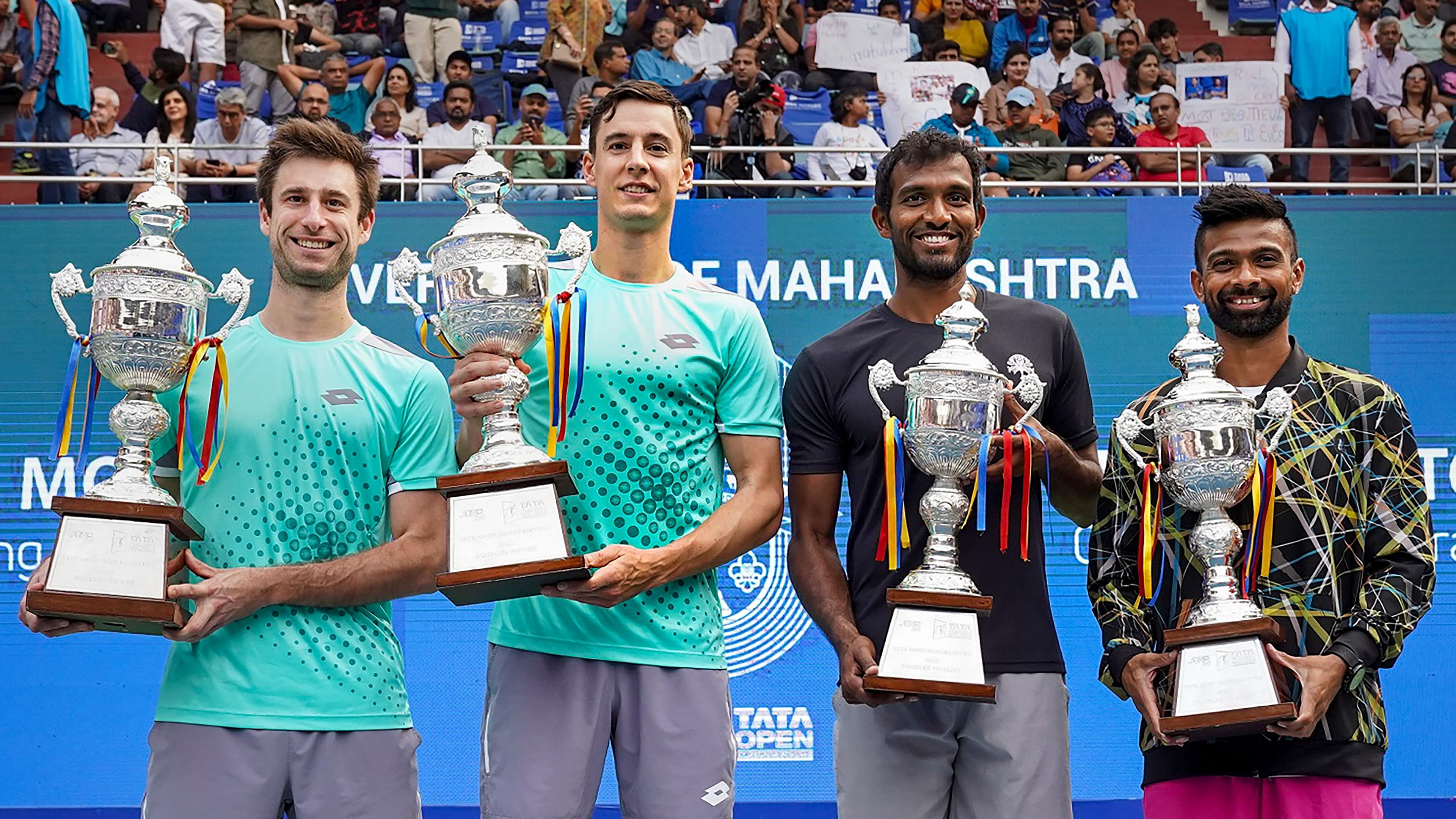 Despite having less number of aces and winners, Balaji and Nedunchezhiyan had more service points, and delivered when it mattered the most, converting both their break points. Credit: PTI File Photo