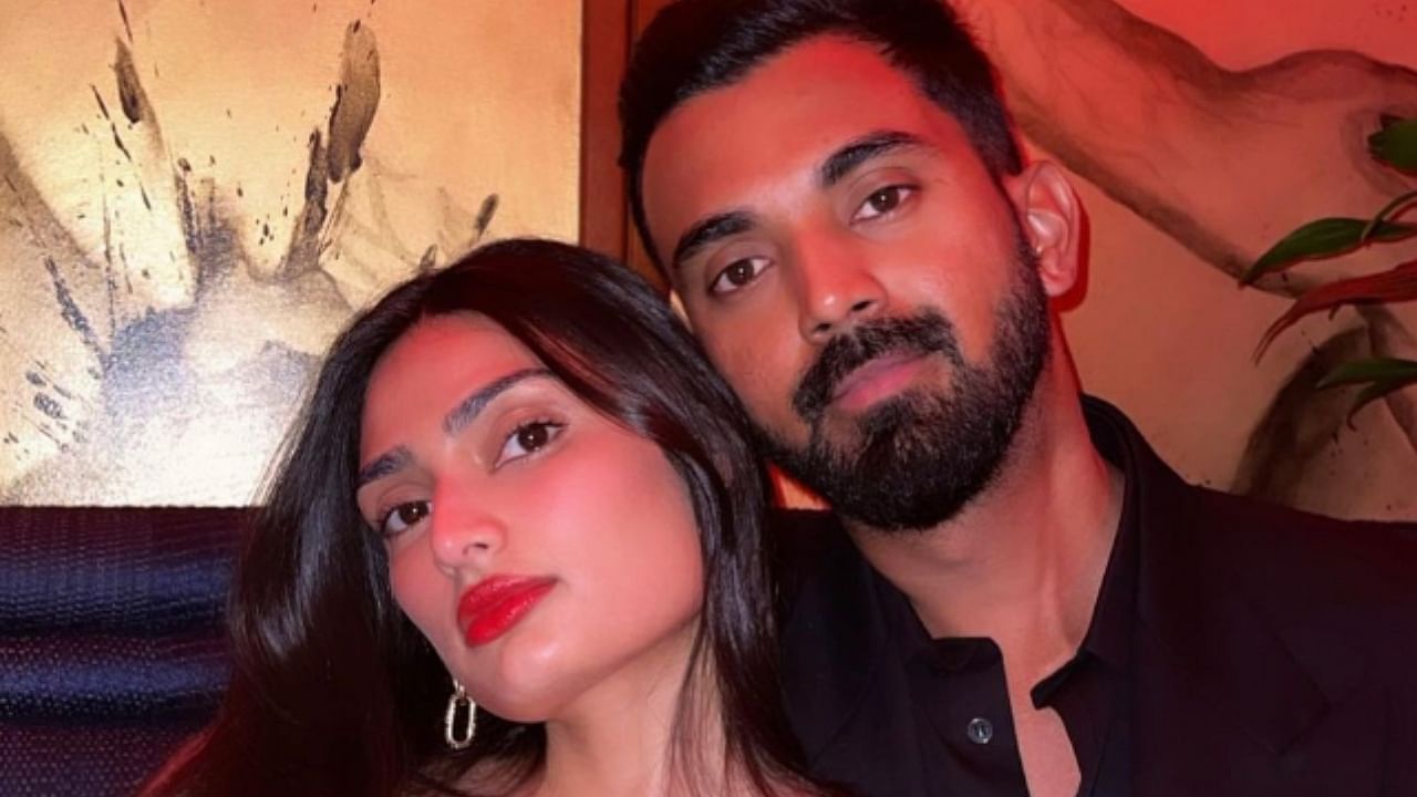 Athiya Shetty and K L Rahul. Credit: Instagram/@klrahul