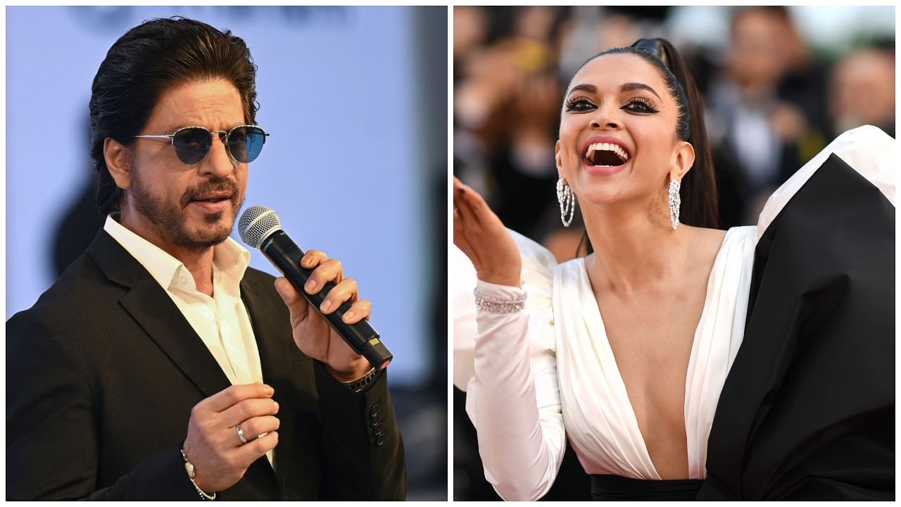 Shah Rukh Khan and Deepika Padukone. Credit: AFP Photo