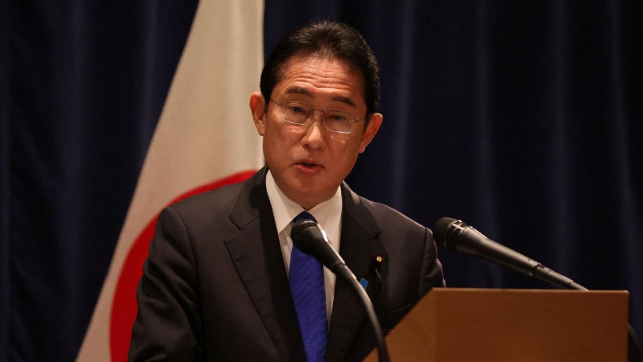 Japanese Prime minister Fumio Kishida. Credit: Reuters File Photo