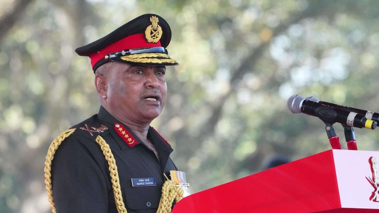 Chief of Army Staff General Manoj Pande. Credit: PTI File Photo