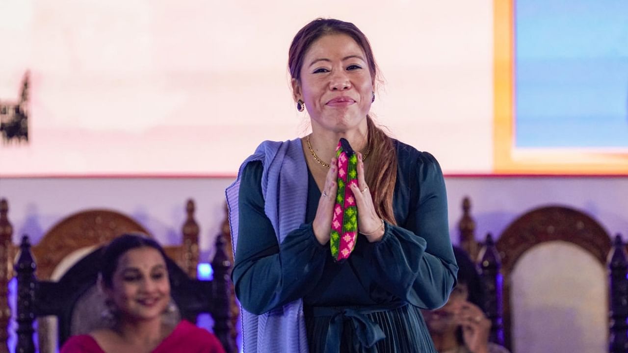 Mary Kom. Credit: PTI Photo