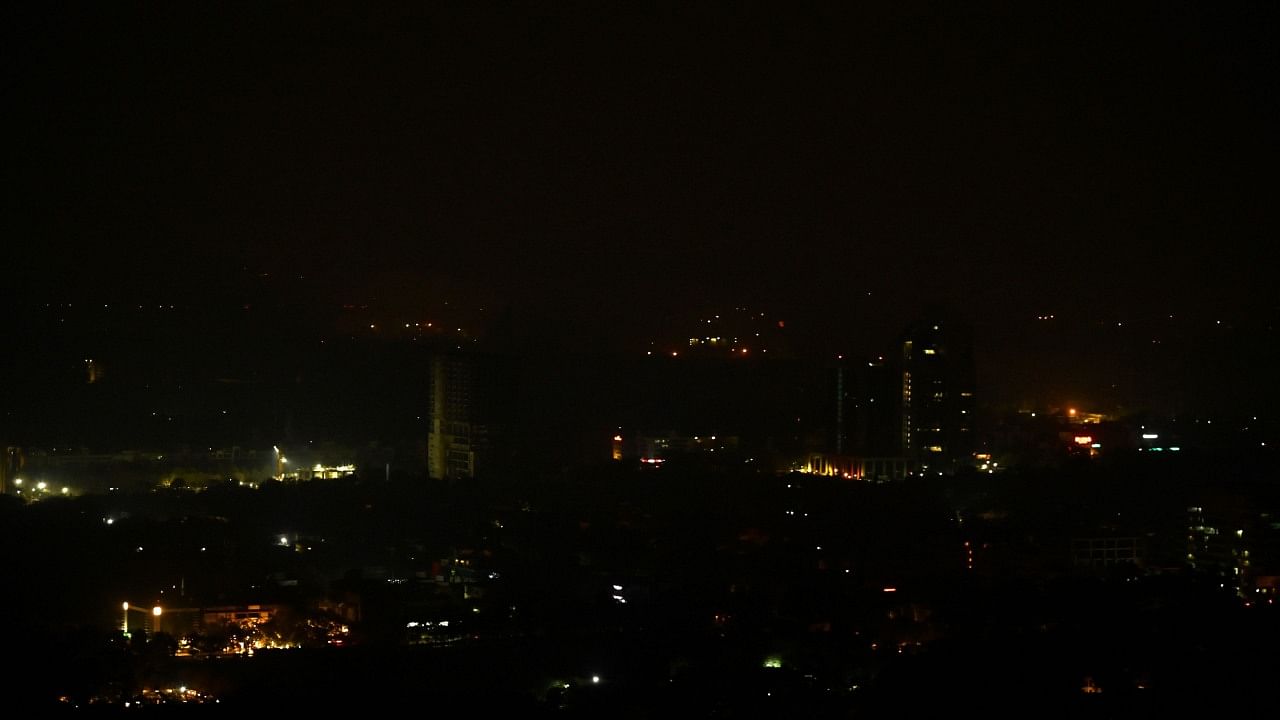 A general view shows Pakistan's capital Islamabad during a power blackout early on January, 2021. Representative image. Credit: AFP File Photo