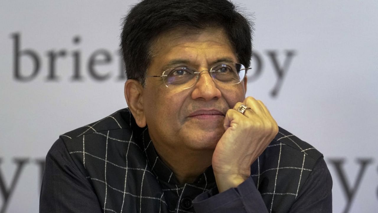 Commerce and industry minister Piyush Goyal. Credit: PTI Photo