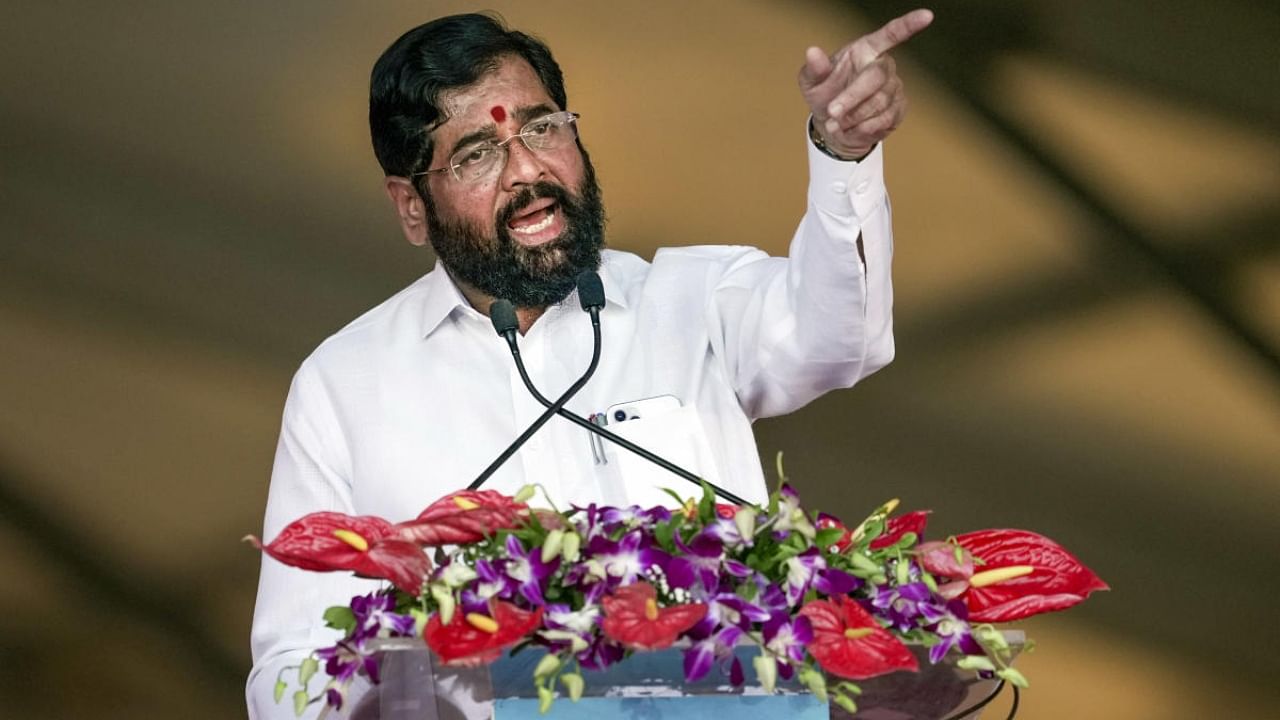 Maharashtra Chief Minister Eknath Shinde. Credit: PTI Photo