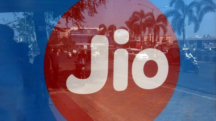 Jio logo. Credit: Reuters Photo 
