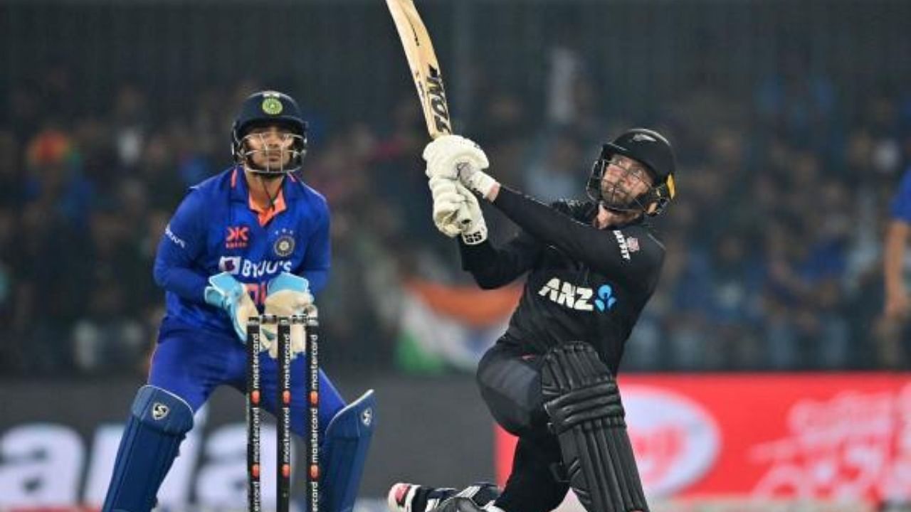 New Zealand vs India match at Indore. Credit: AFP Photo