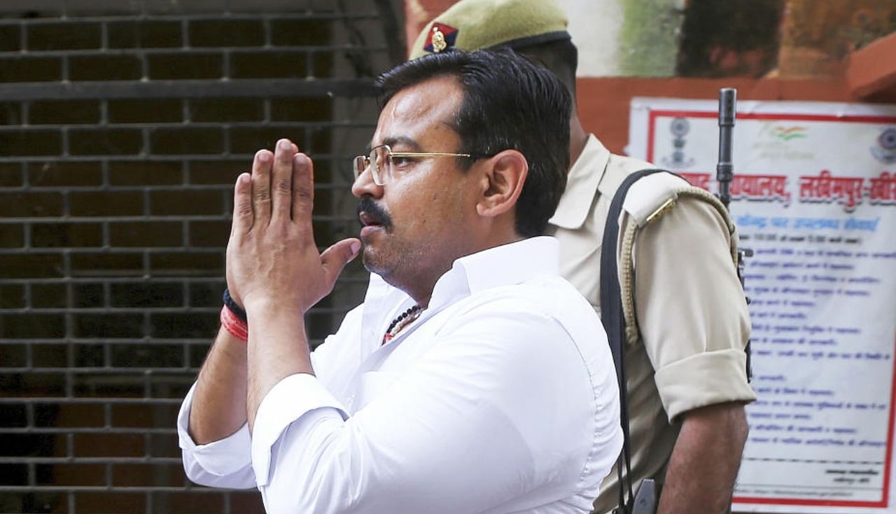 Ashish Mishra, main accused in the 2021 Lakhimpur violence case and Union Minister Ajay Mishra's son. Credit: PTI Photo