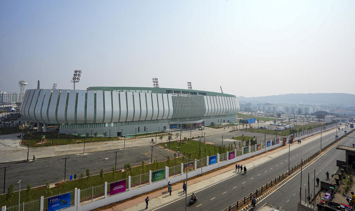 Birsa Munda hockey stadium. Credit: PTI Photo