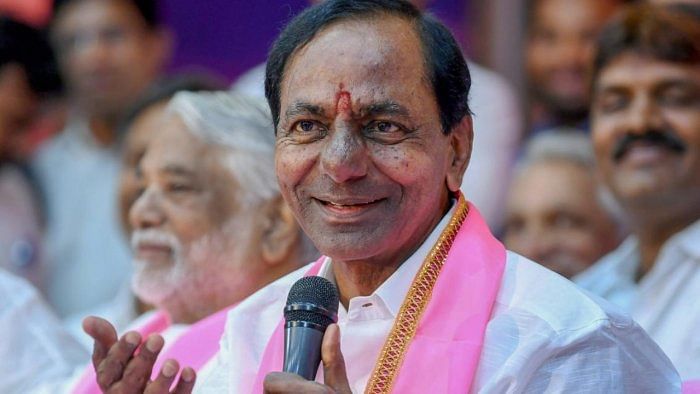 Telangana Chief Minister K Chandrasekhar Rao. Credit: PTI Photo