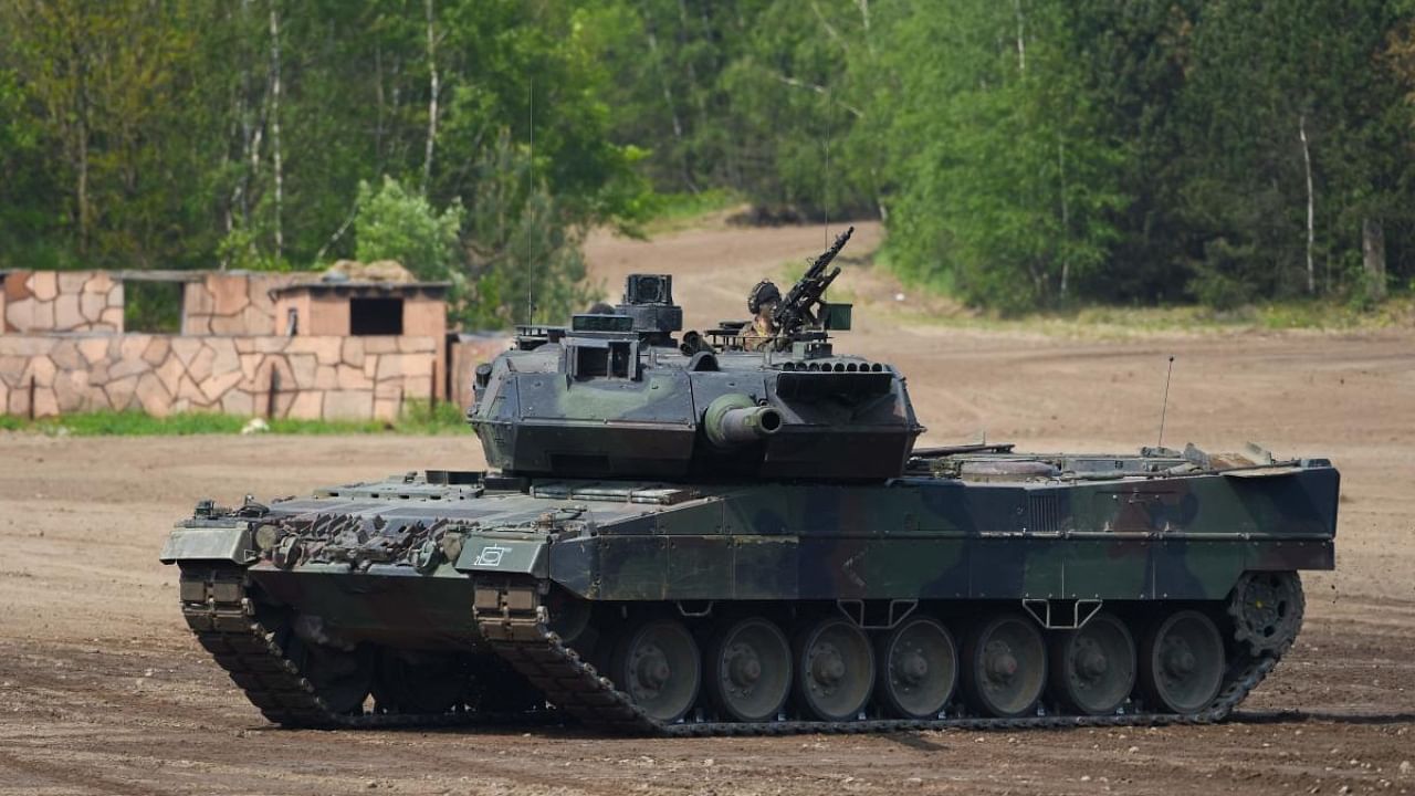 Leopard tank. Representative Image. Credit: AFP Photo