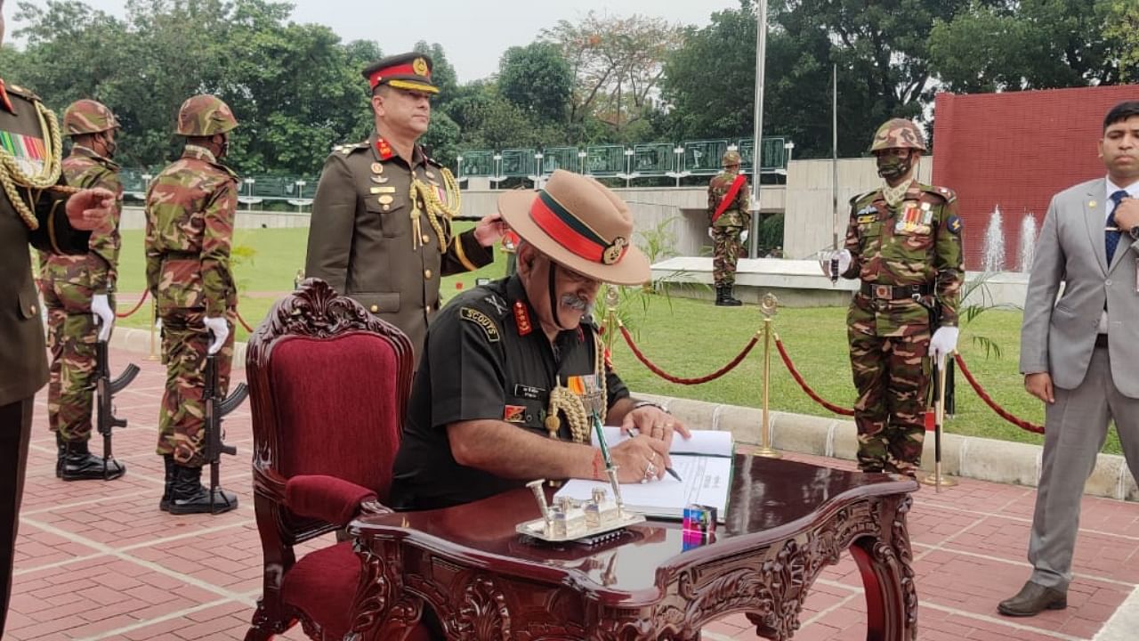 Lt Gen Rana Pratap Kalita. Credit: Twitter/ihcdhaka