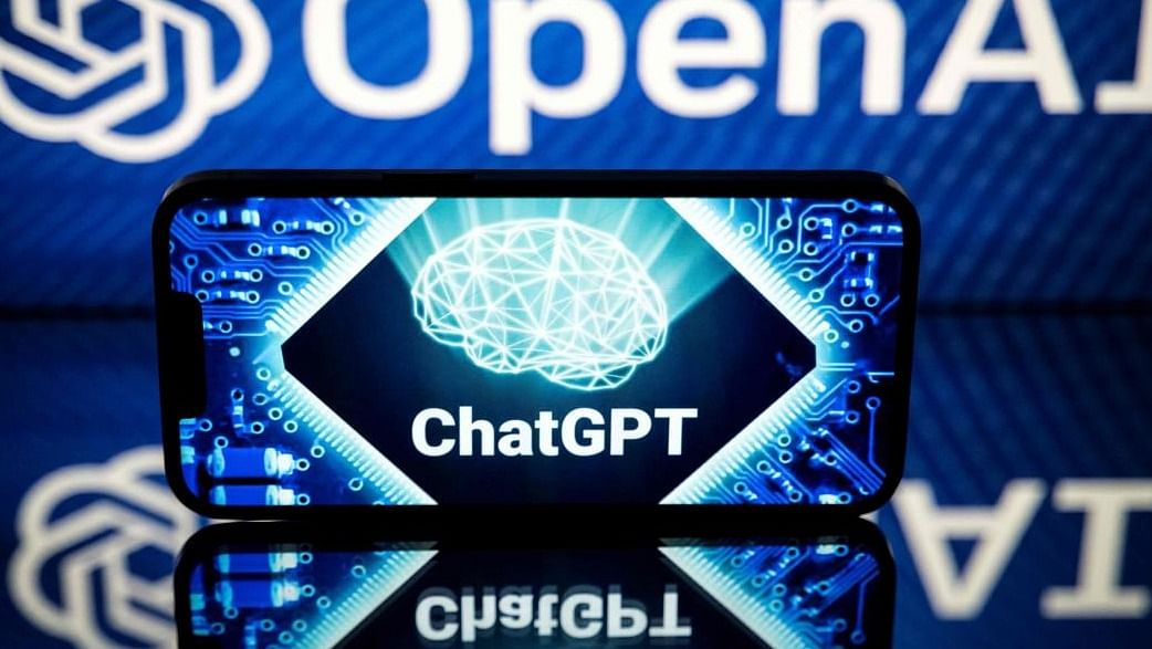 Logo of OpenAI and ChatGPT. Credit: AFP File Photo