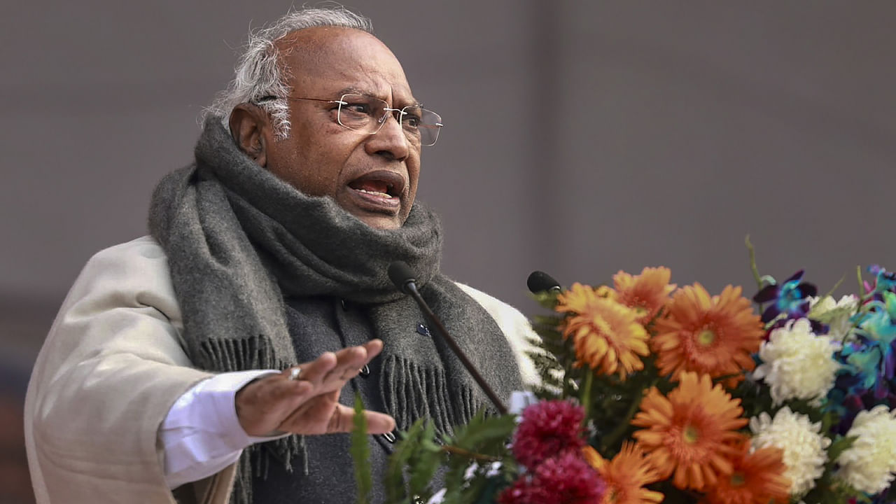 Mallikarjun Kharge. Credit: PTI Photo