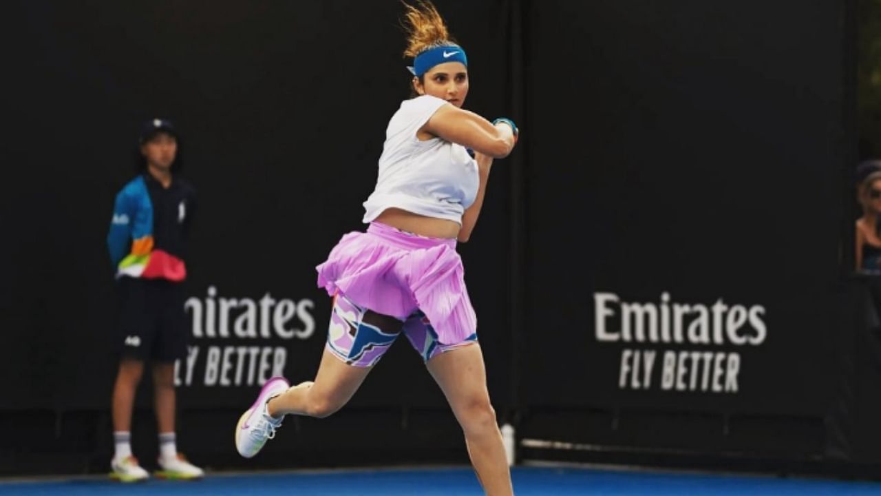 Indian tennis ace Sania Mirza. Credit: Instagram/@mirzasaniar