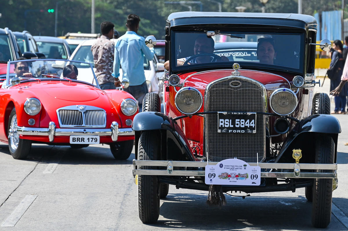 First-timers joined those that had been to many a drive to celebrate the return of vintage vehicles on the roads, calling it "a trip to a bygone era".  Credit: DH Photo