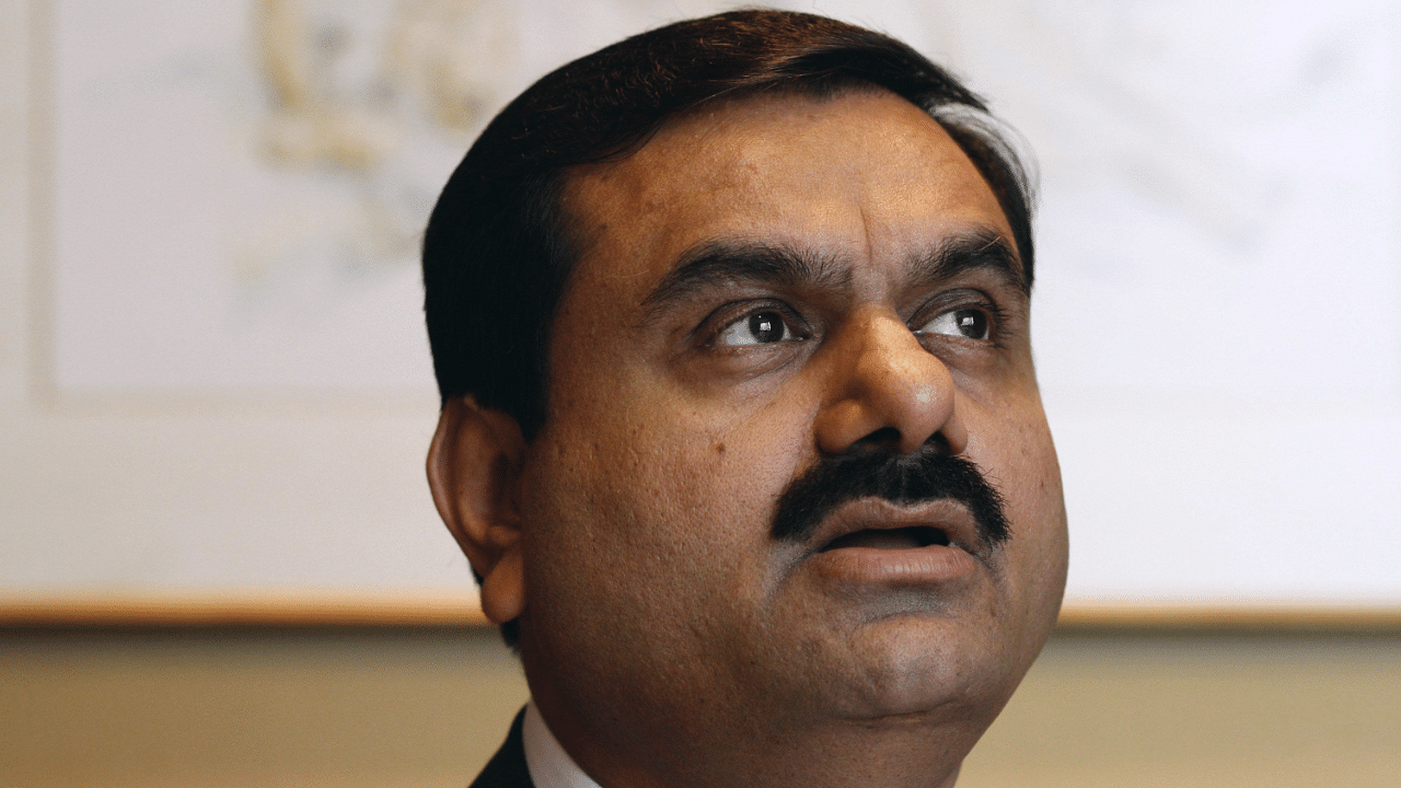 Asia's richest man Gautam Adani. Credit: Bloomberg