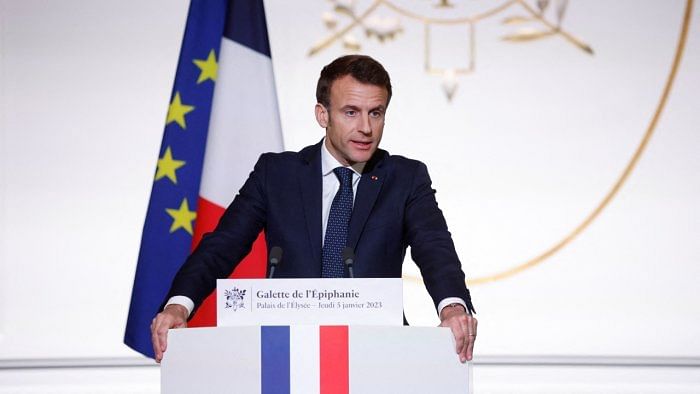 French President Emmanuel Macron. Credit: Reuters Photo 