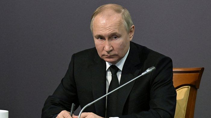 President Vladimir Putin. Reuters File Photo