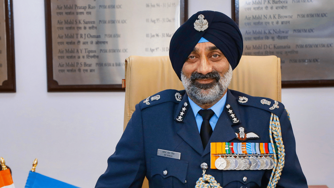 Vice Chief of Air Staff Air Marshal AP Singh. Credit: PTI Photo