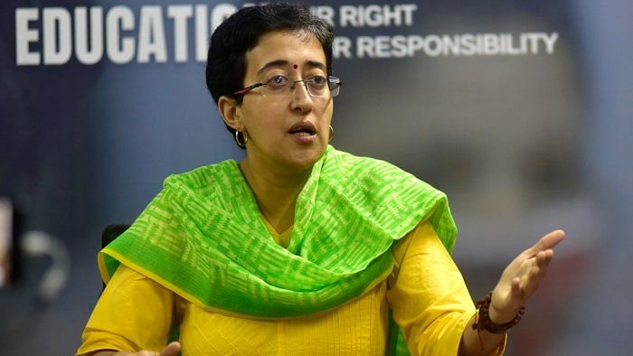 Atishi also bashed political parties in Karnataka for 'cheap imitation' of AAP programmes. Credit: DH Photo