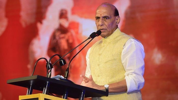 Rajnath Singh leads the Ministry of Defence. Credit: PTI Photo