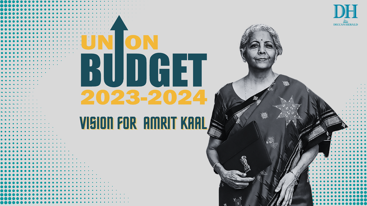 This is the last full Budget of the second term of the BJP-led NDA government ahead of the general elections in 2024. Credit: DH Creative