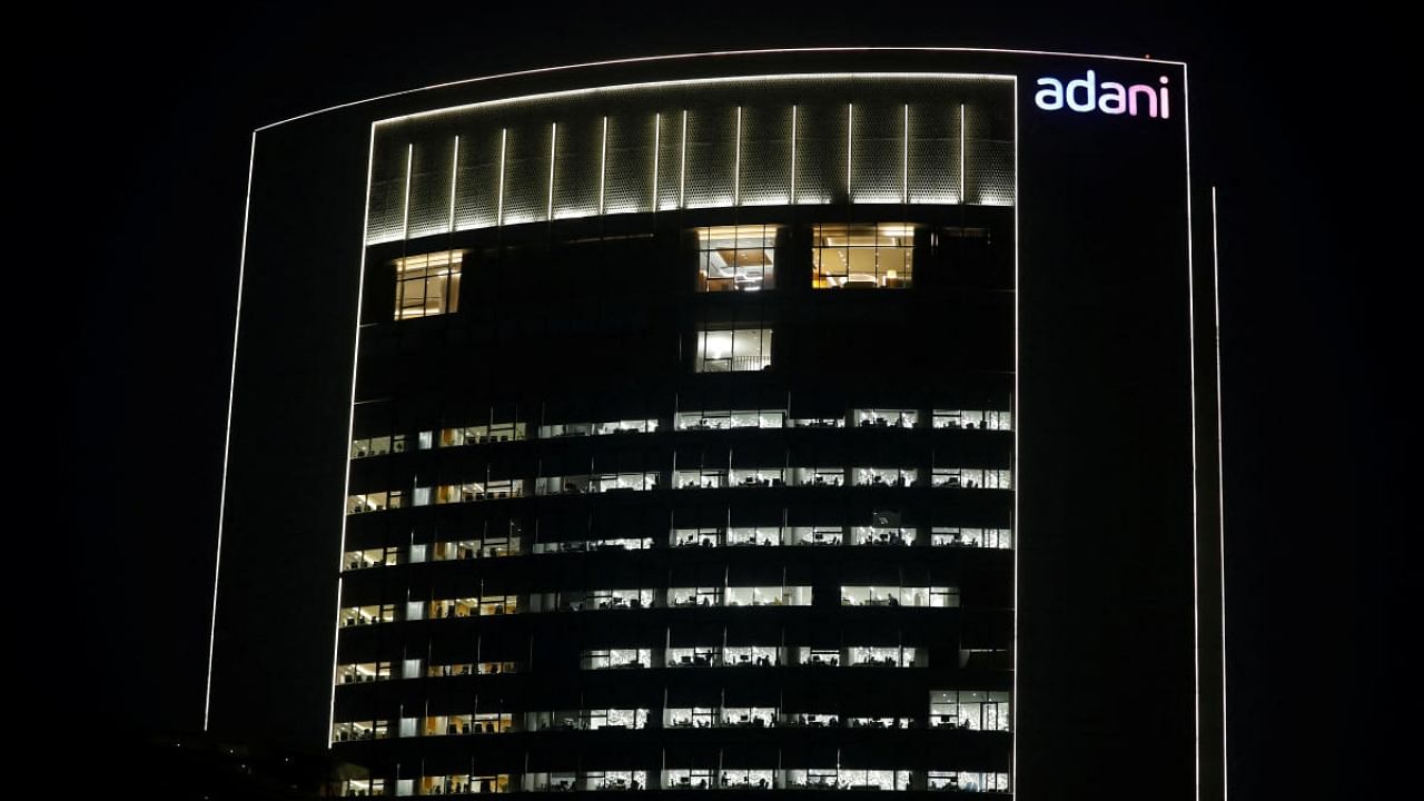 Adani Group building. Credit: Reuters Photo