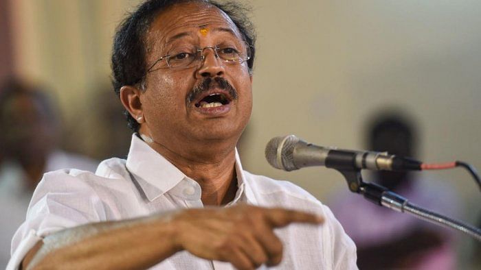 Minister of State (MoS) for External Affairs V Muraleedharan. Credit: PTI File Photo 