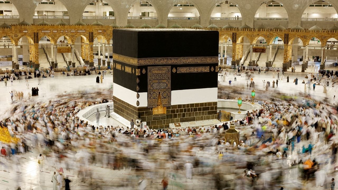 An aerial view shows the Grand Mosque during the annual haj pilgrimage, in the holy city of Mecca, Saudi Arabia July 10, 2022. Credit: Reuters File Photo