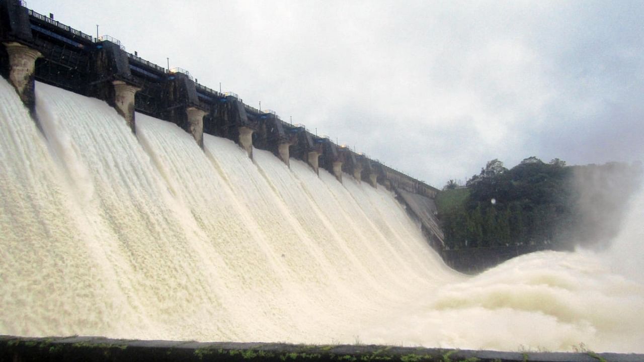 Linganamakki dam. Credit: DH Photo