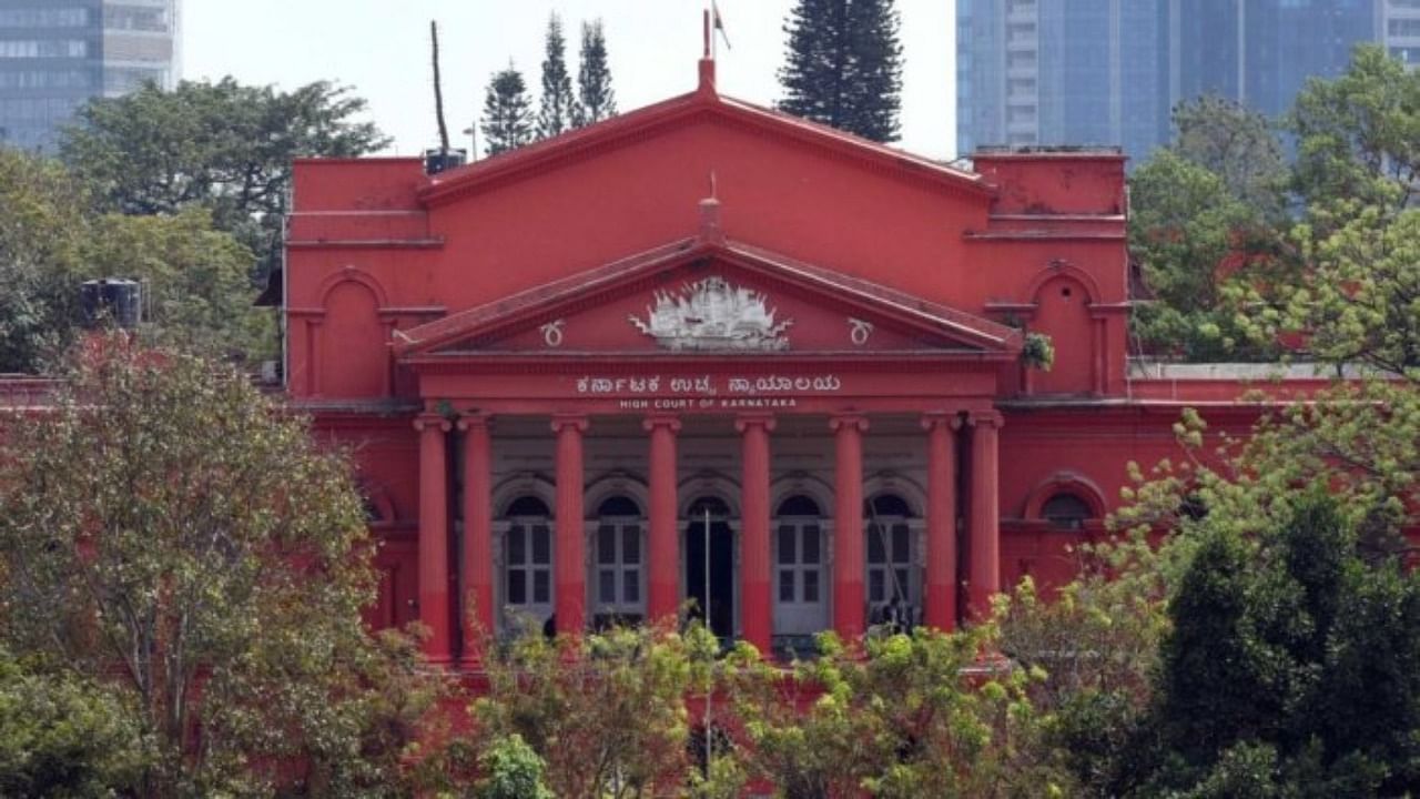 Karnataka High Court. Credit: DH Photo