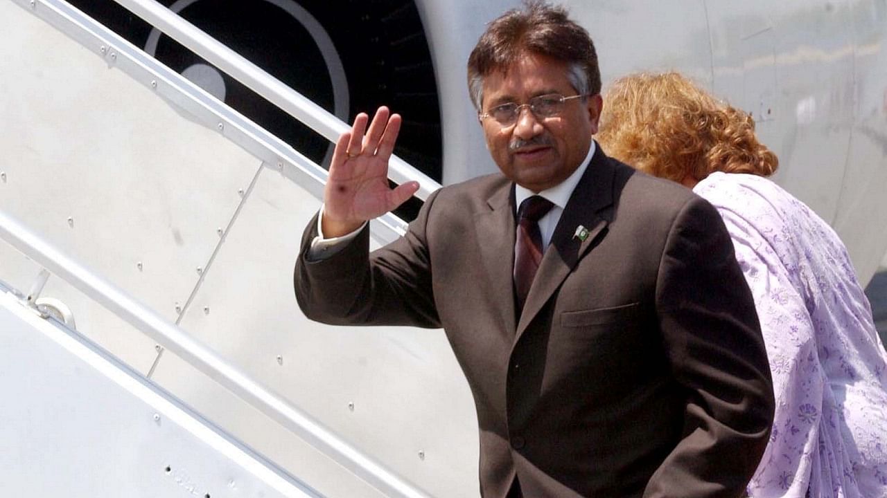 Musharraf, the architect of the Kargil War in 1999, died on Sunday in Dubai after a prolonged illness. Credit: PTI File Photo