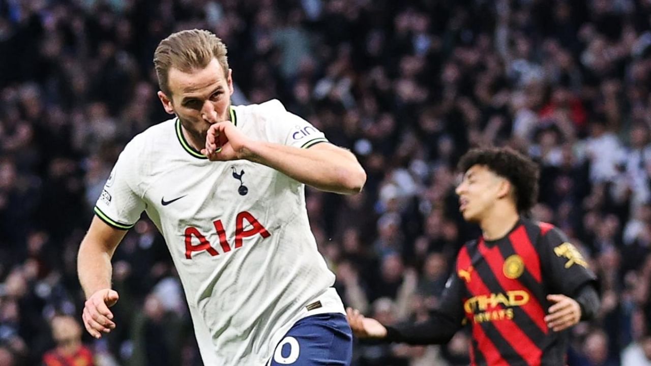 Tottenham Hotspur's Harry Kane. Credit: AFP Photo