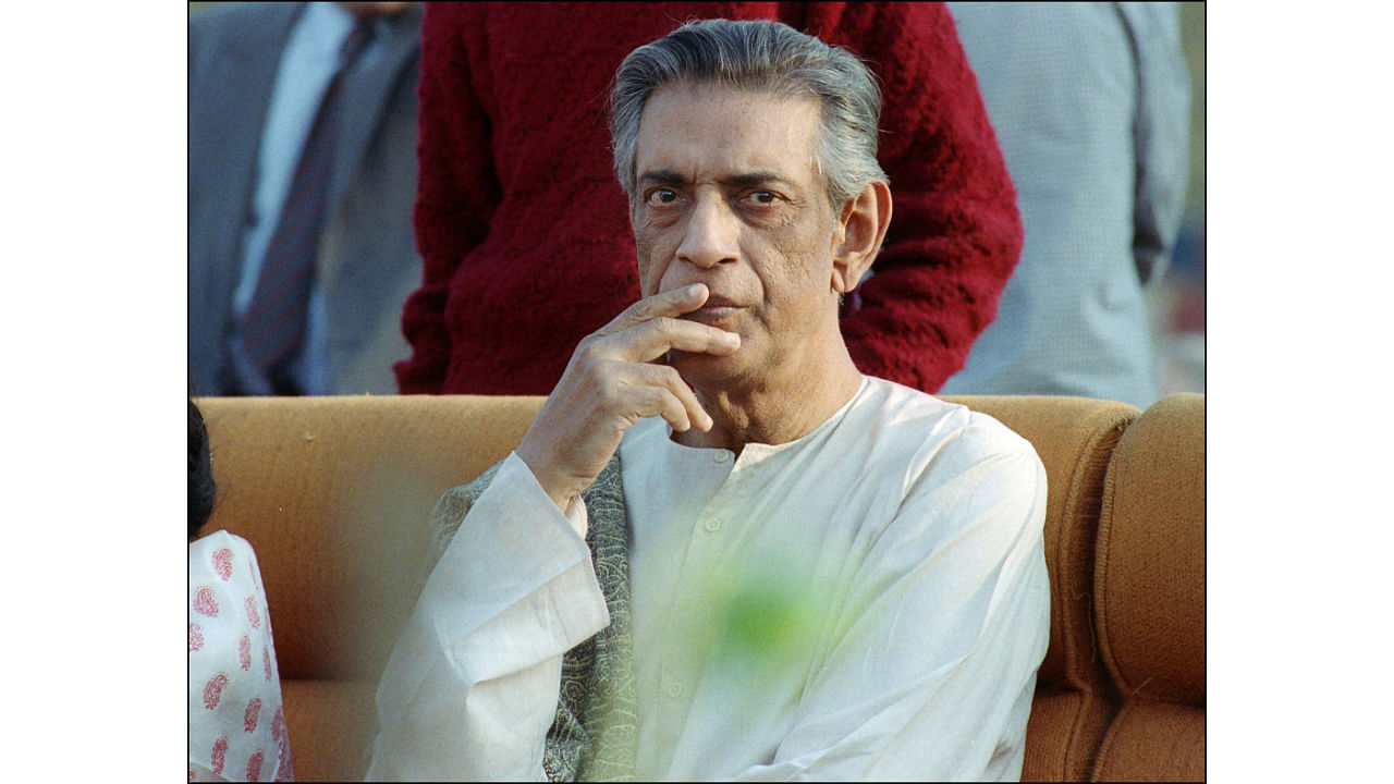 Satyajit Ray. Credit: AFP Photo