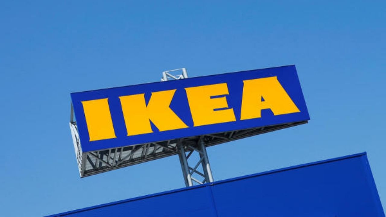 <div class="paragraphs"><p>The logo of IKEA. </p></div>