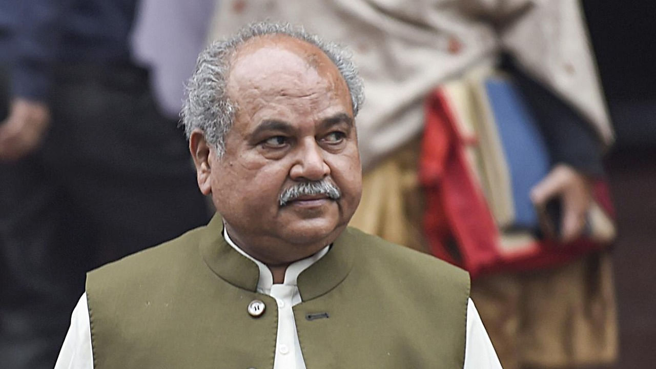 Agriculture Minister Narendra Singh Tomar. Credit: PTI photo