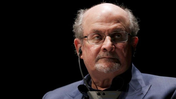 Salman Rushdie, the Mumbai-born author of Booker Prize-winning novel 'Midnight’s Children’. Credit: AFP Photo