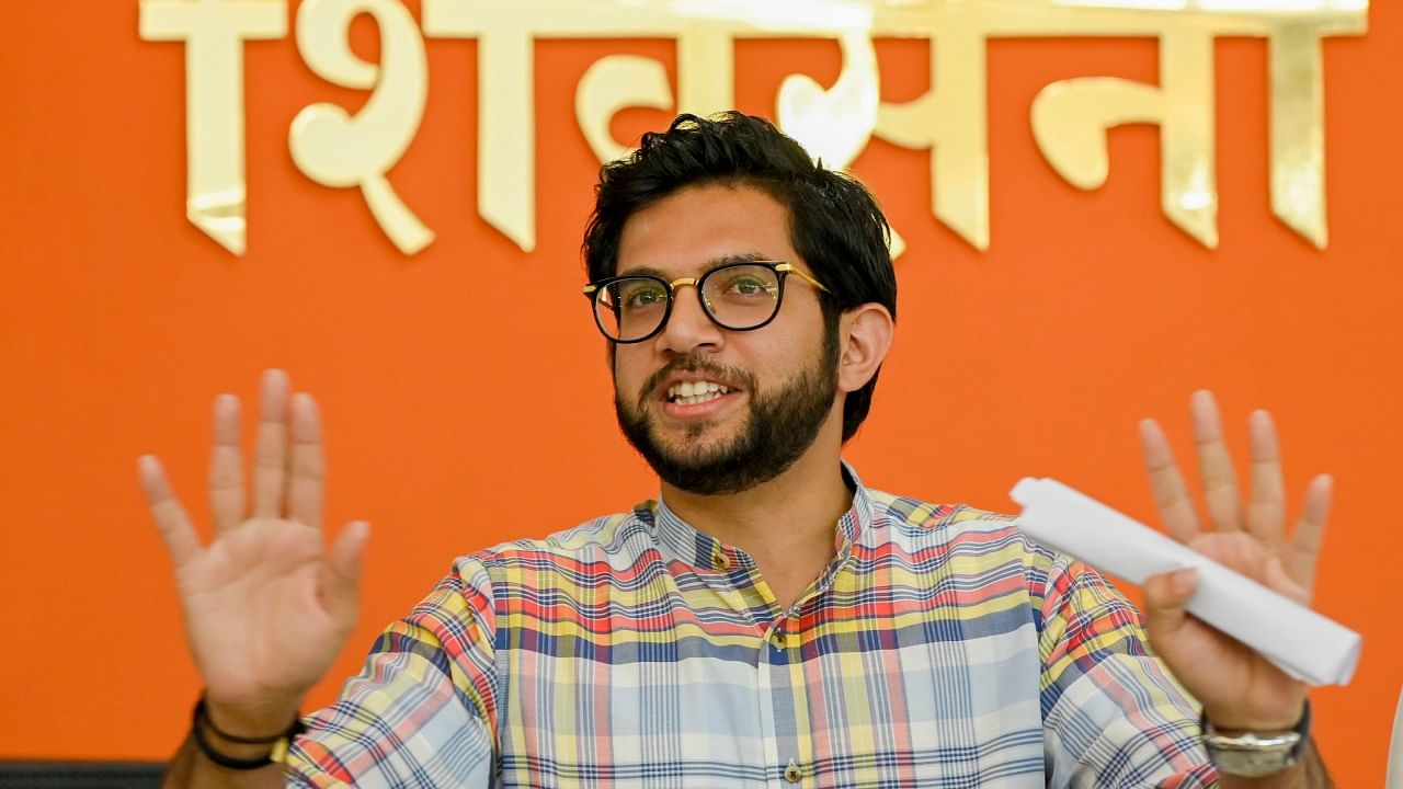 Shiv Sena (UBT) leader Aaditya Thackeray. Credit: PTI File Photo